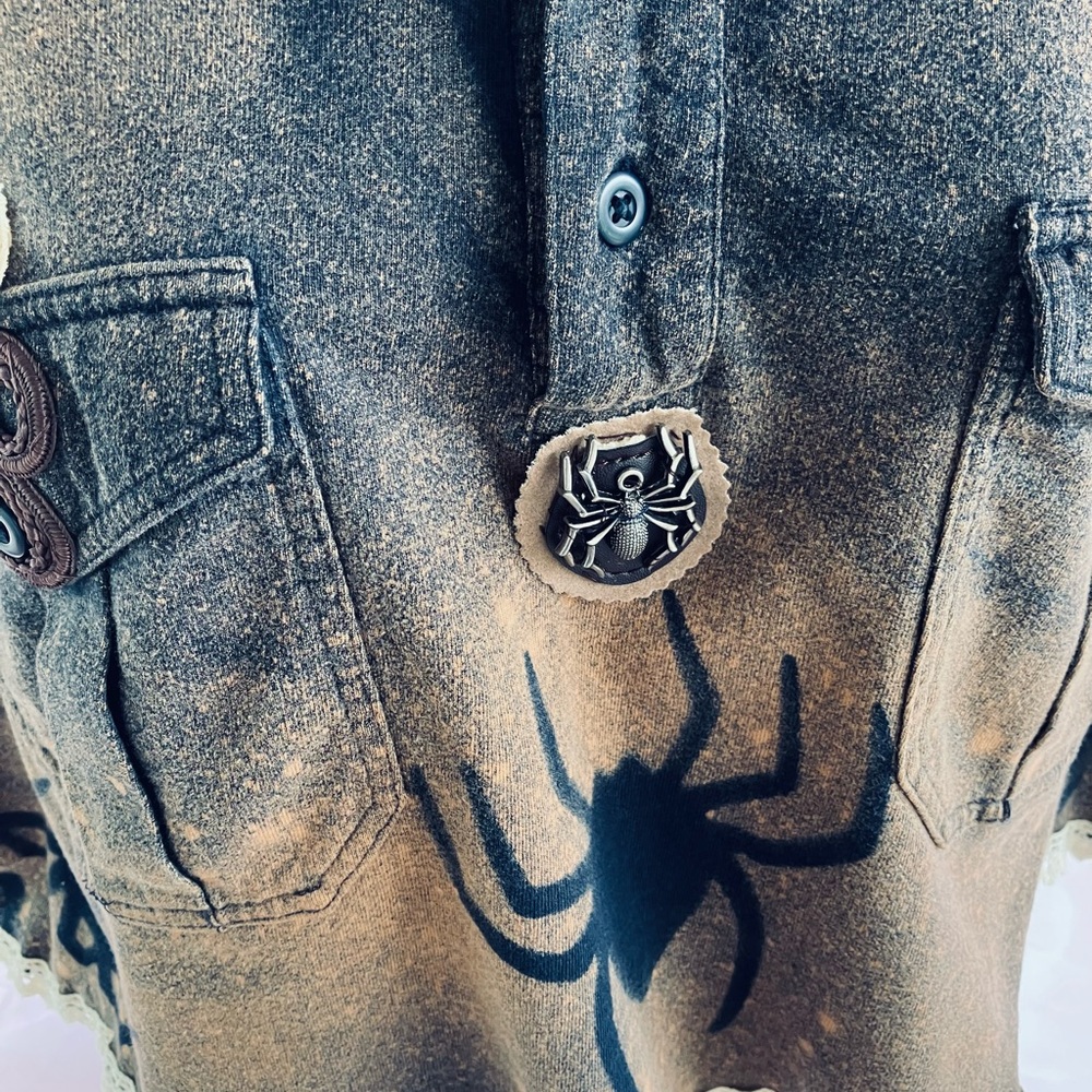 🕷️🕸️🕷️Gothic Bohemian Spider Top🕷️ - Picture 11 of 16
